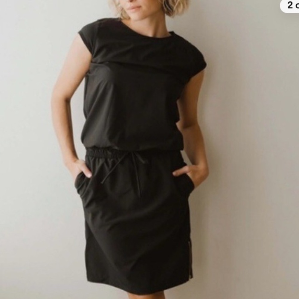 Albion Going Places Dress Black